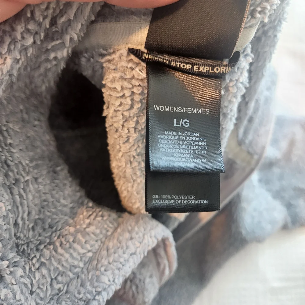 The North Face Women's Gray Teddy Jacket